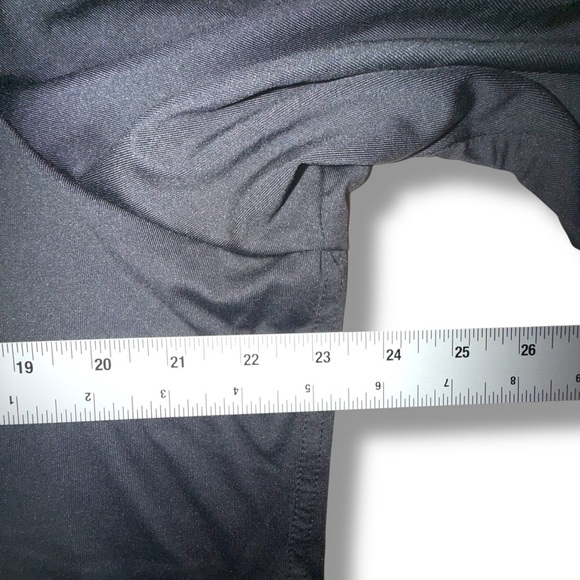 JOFIT Womens Placket Mock Neck Golf Top - Black XXL - Picture 11 of 12